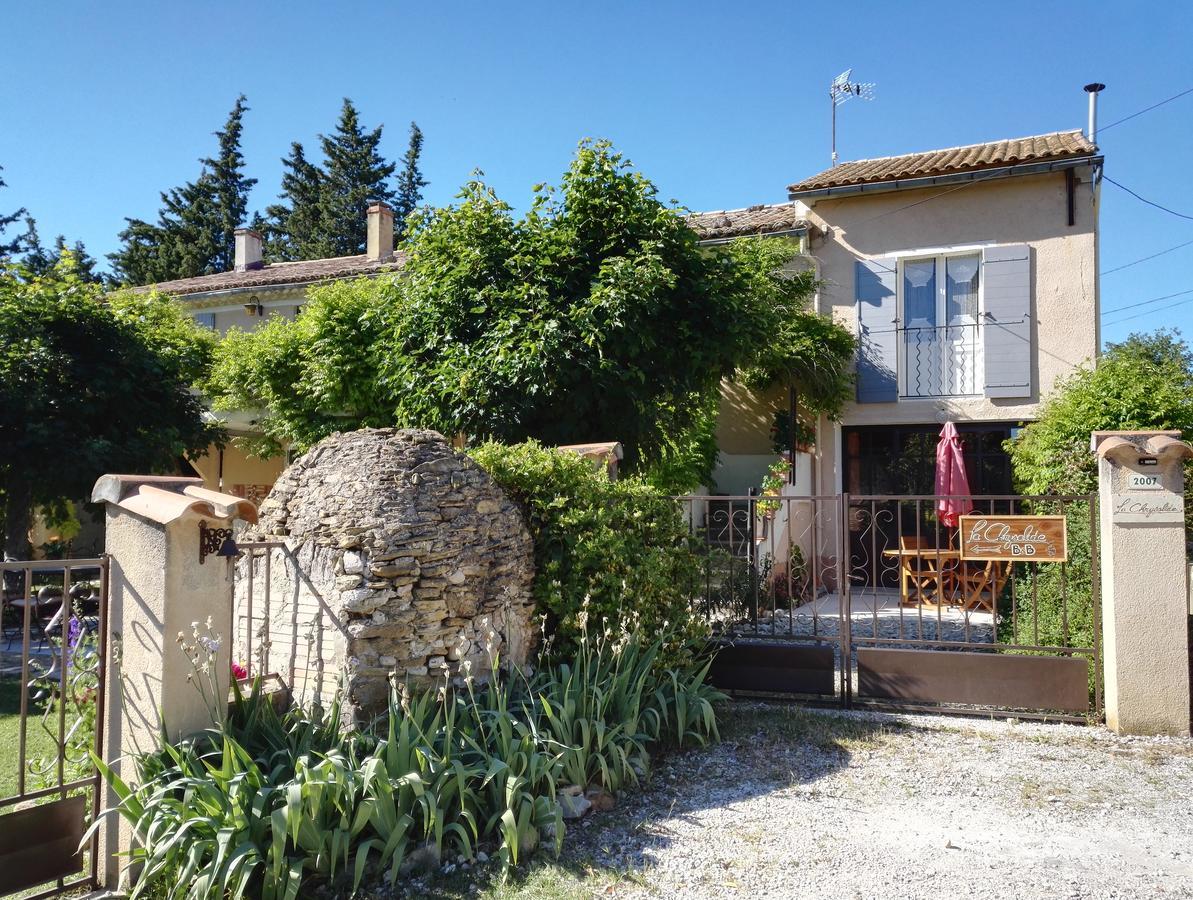 Bed and Breakfast La Chrysalide Loriol-du-Comtat Exterior foto